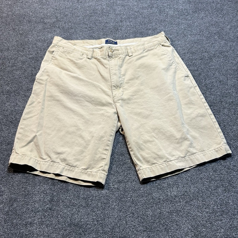 Men's Essential Polo Ralph Lauren 100% Cotton Prospect Shorts Size 36